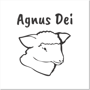 Agnus Dei God Jesus Christ Lamb Posters and Art